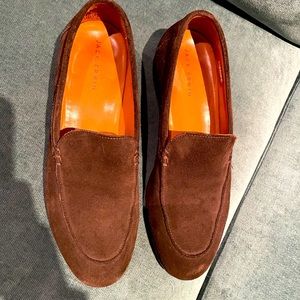 Jack Irwin suede loafers